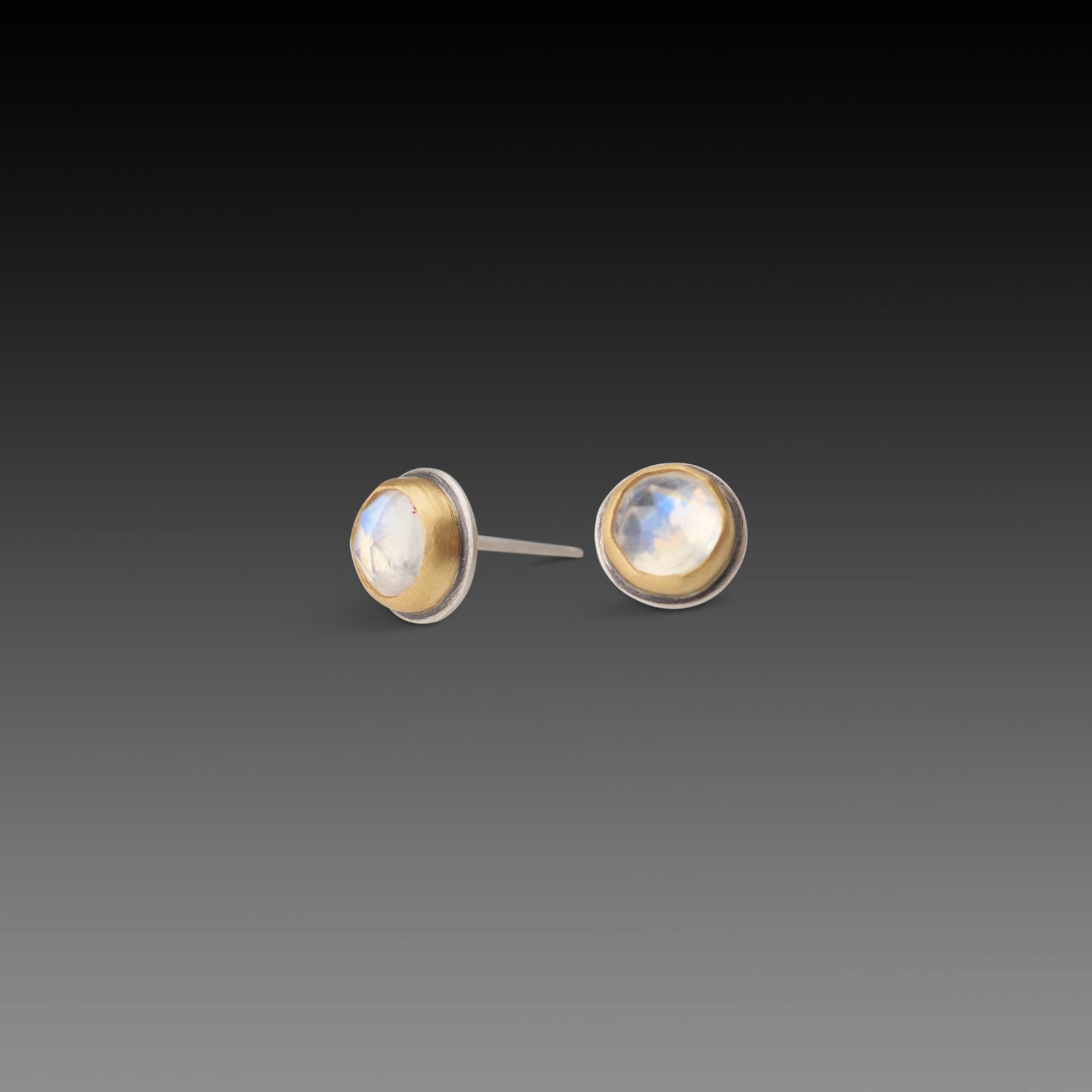 Moonstone Stud Earrings
