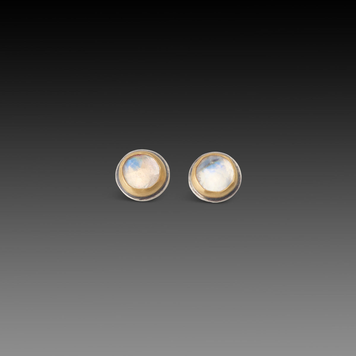 Moonstone Stud Earrings