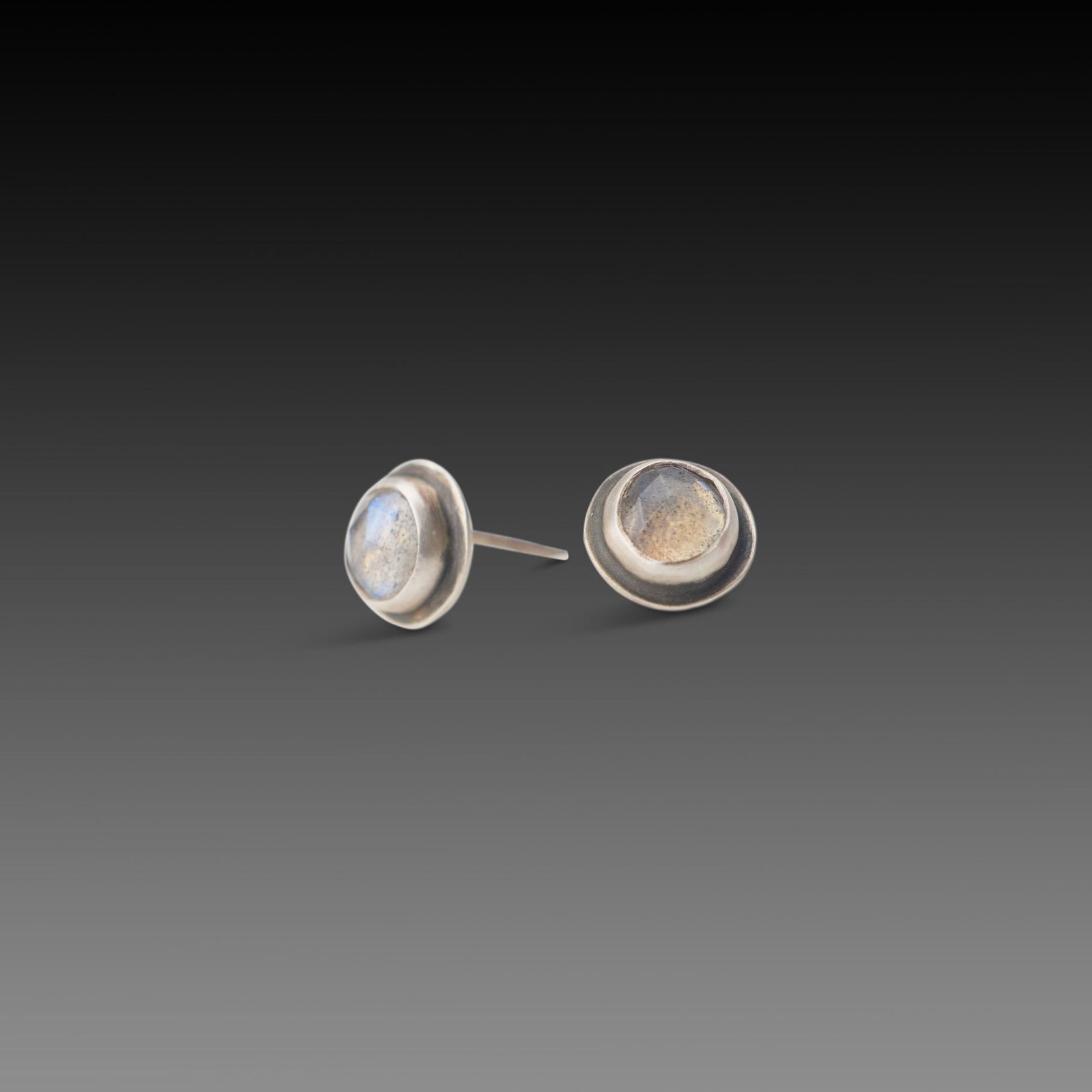 Labradorite Stud Earrings