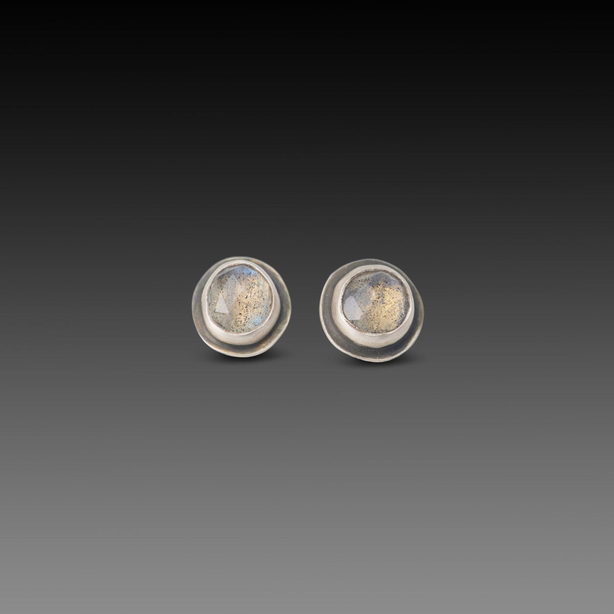 Labradorite Stud Earrings