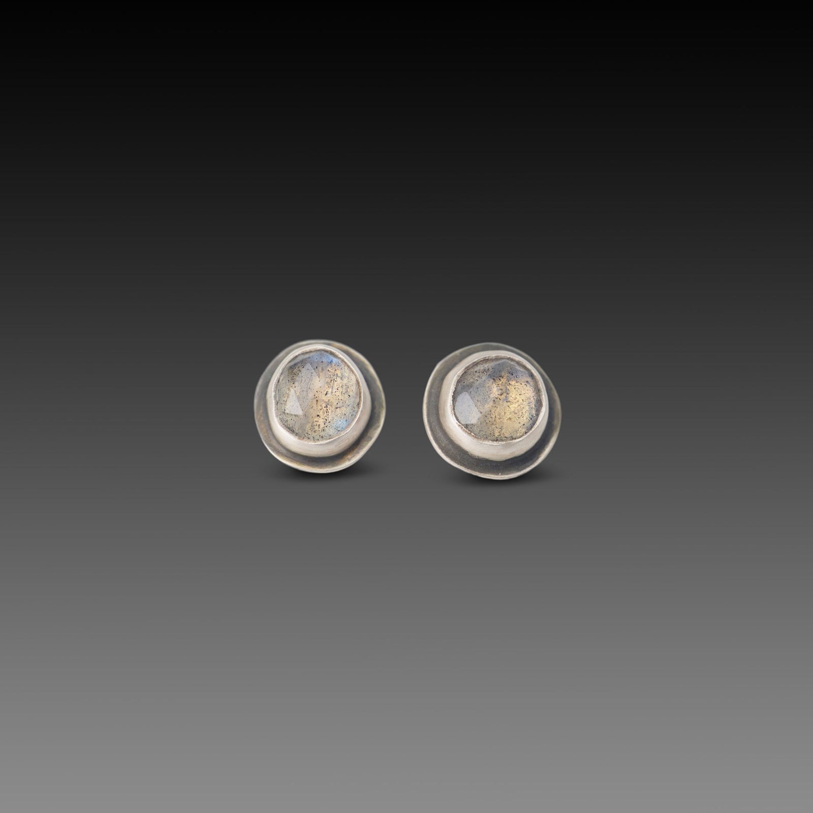 Labradorite Stud Earrings