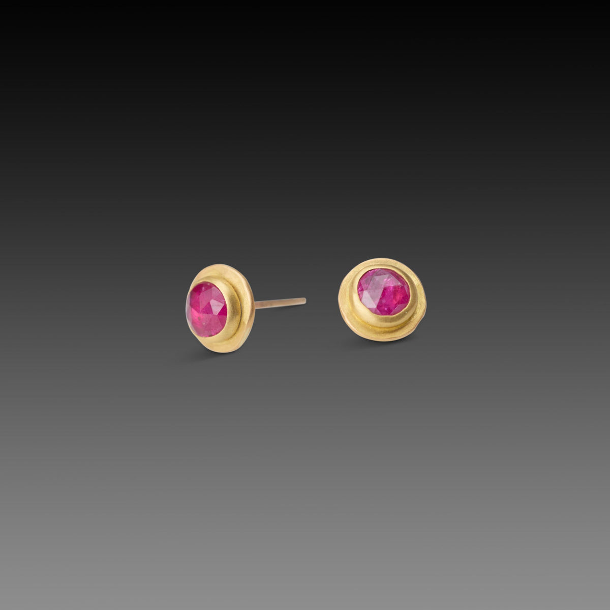 Ruby Stud Earrings