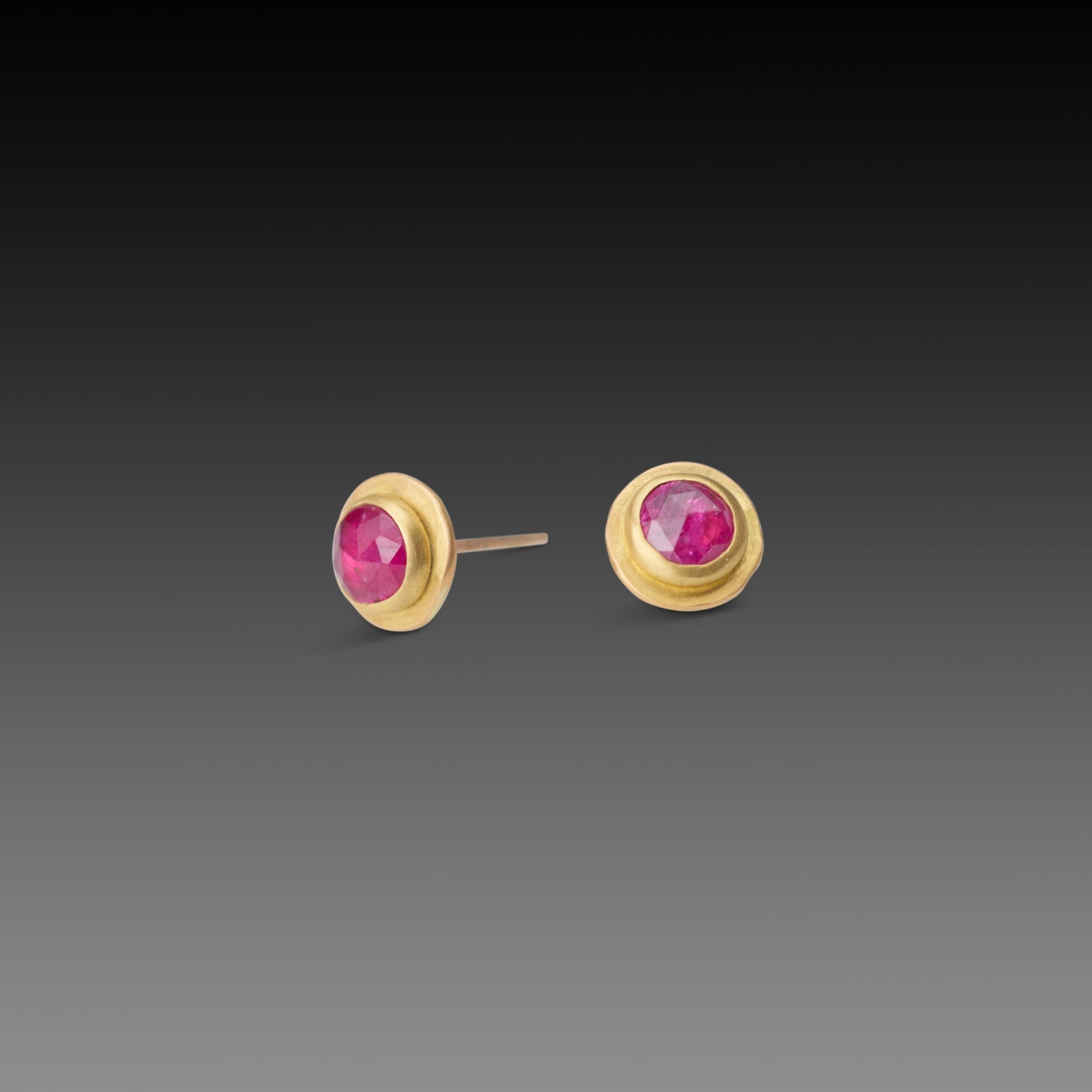Ruby Stud Earrings