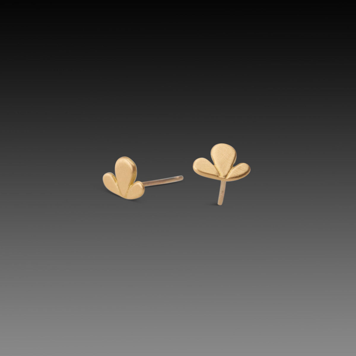 Leaf Trio Stud Earrings