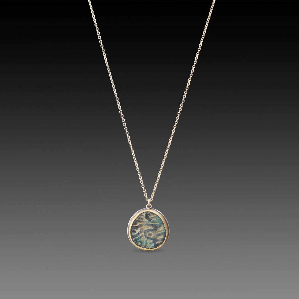 Ancient Indian Coin Necklace