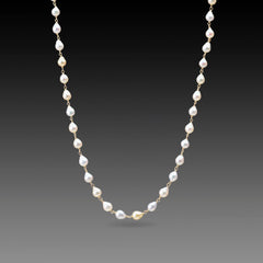 ネックレス・ペンダント handmade pearl necklace Natural Pearl Necklace - Ananda Khalsa