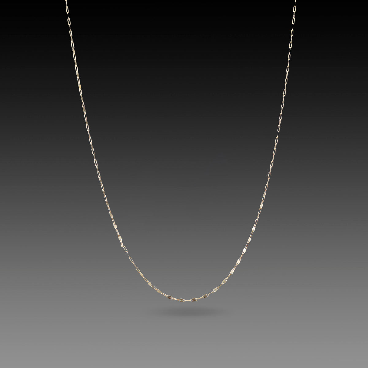 Delicate Keyhole Chain Necklace