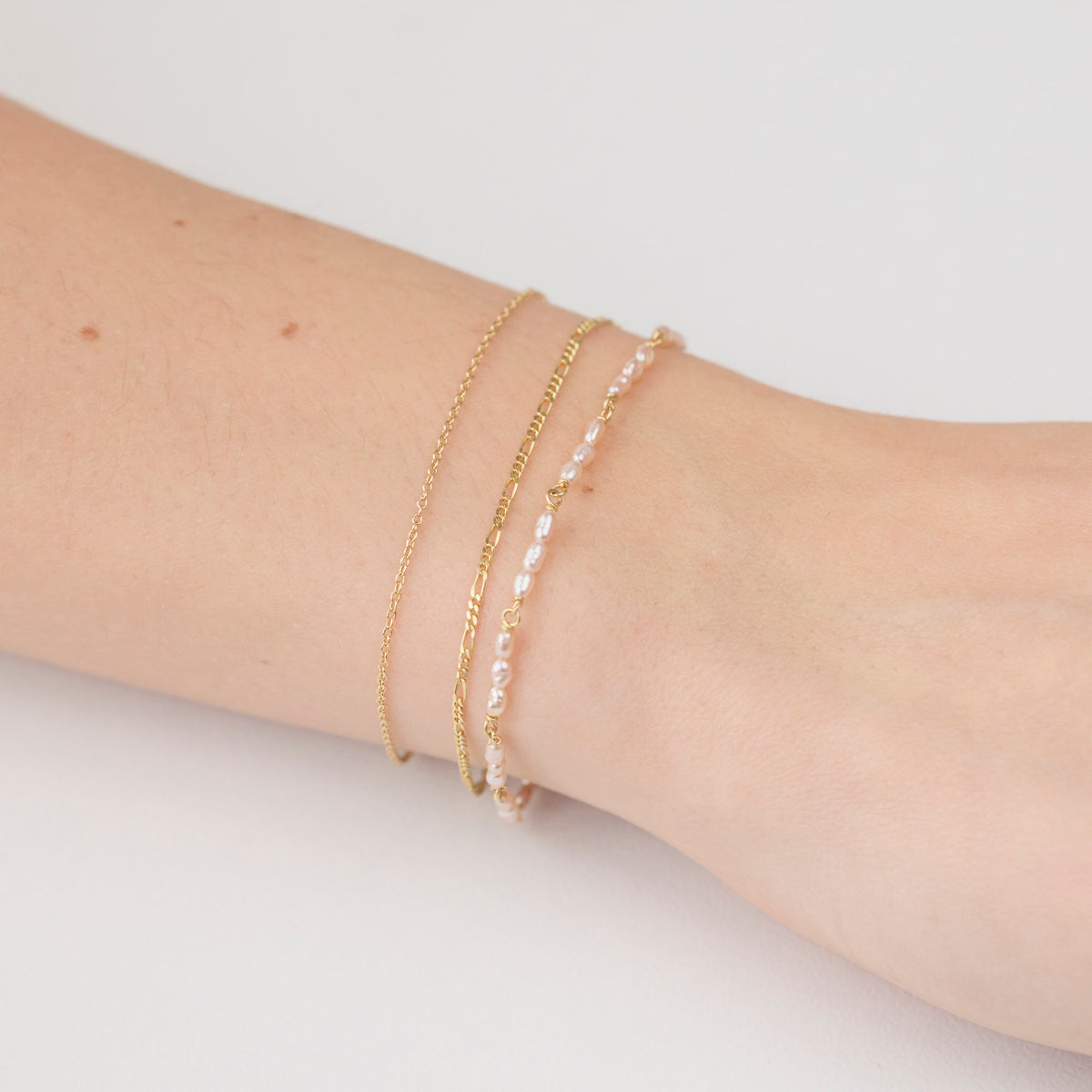 Soft Pink Pearl Bracelet
