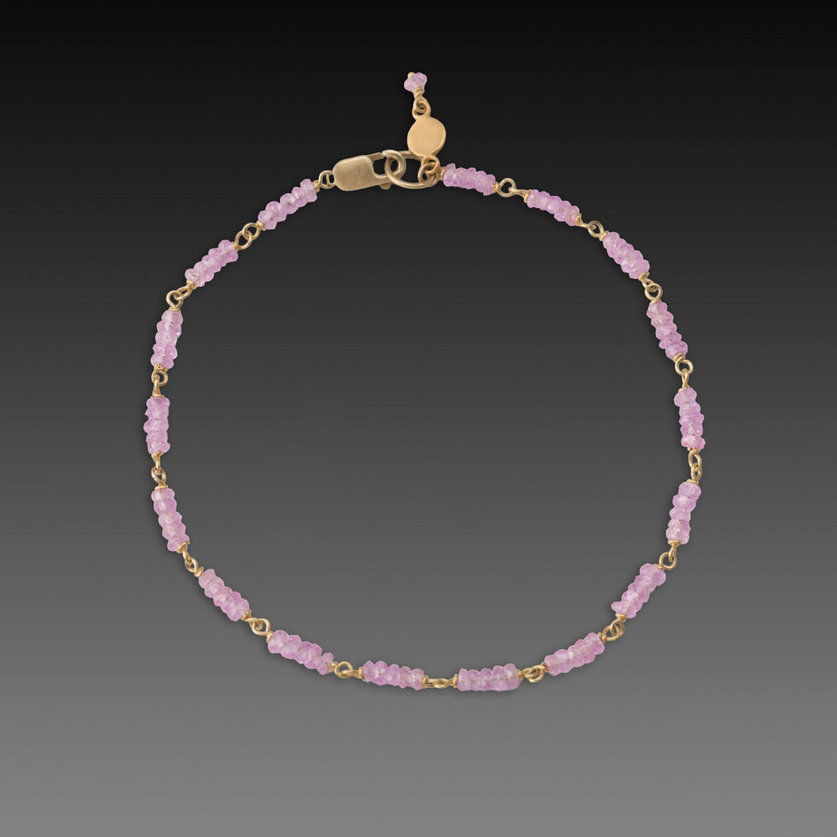 Pink Sapphire Bracelet