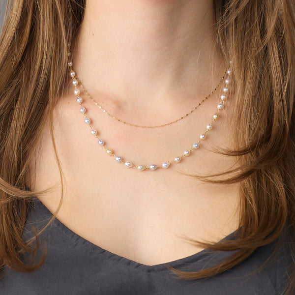 Natural Pearl Necklace - Ananda Khalsa
