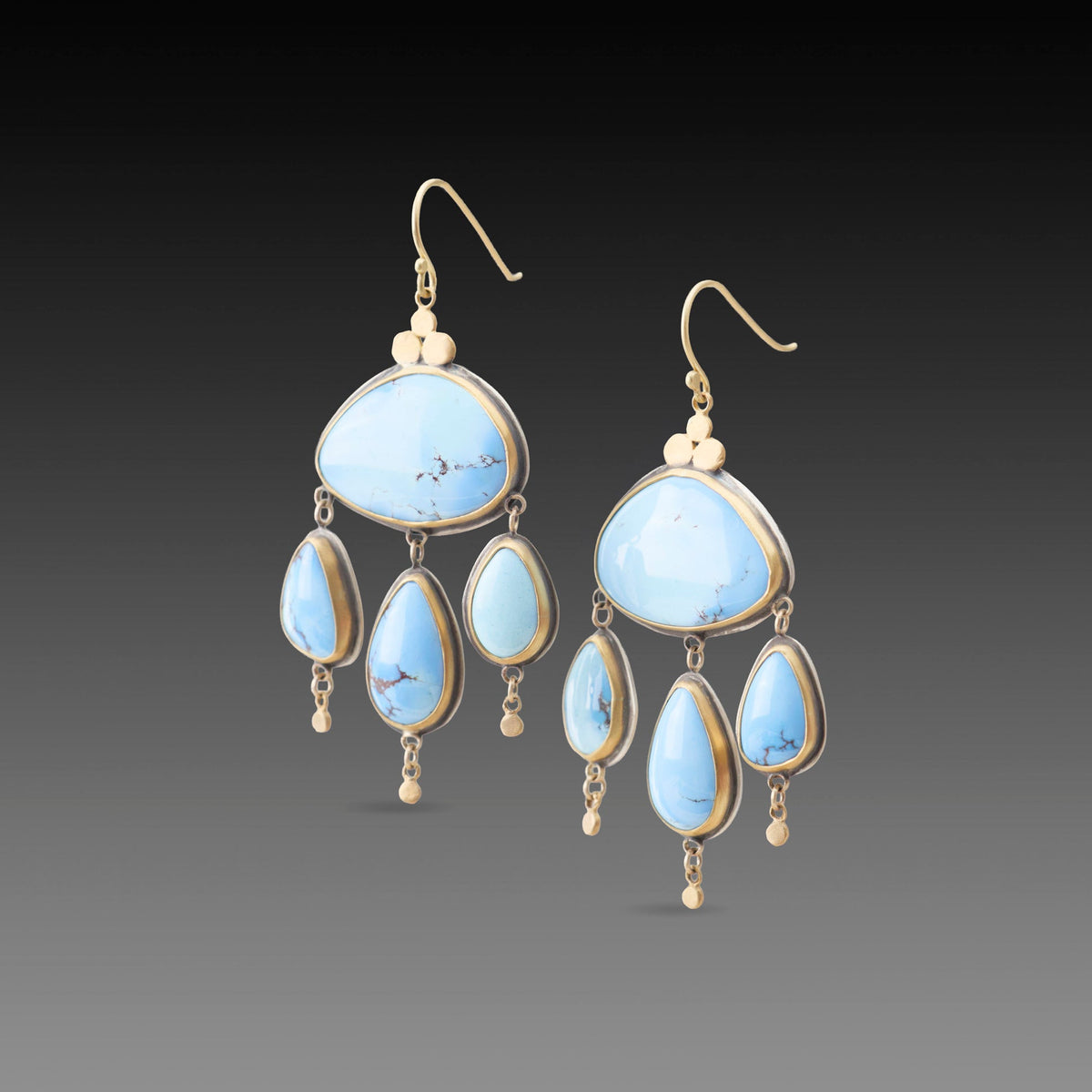 Turquoise Chandelier Earrings