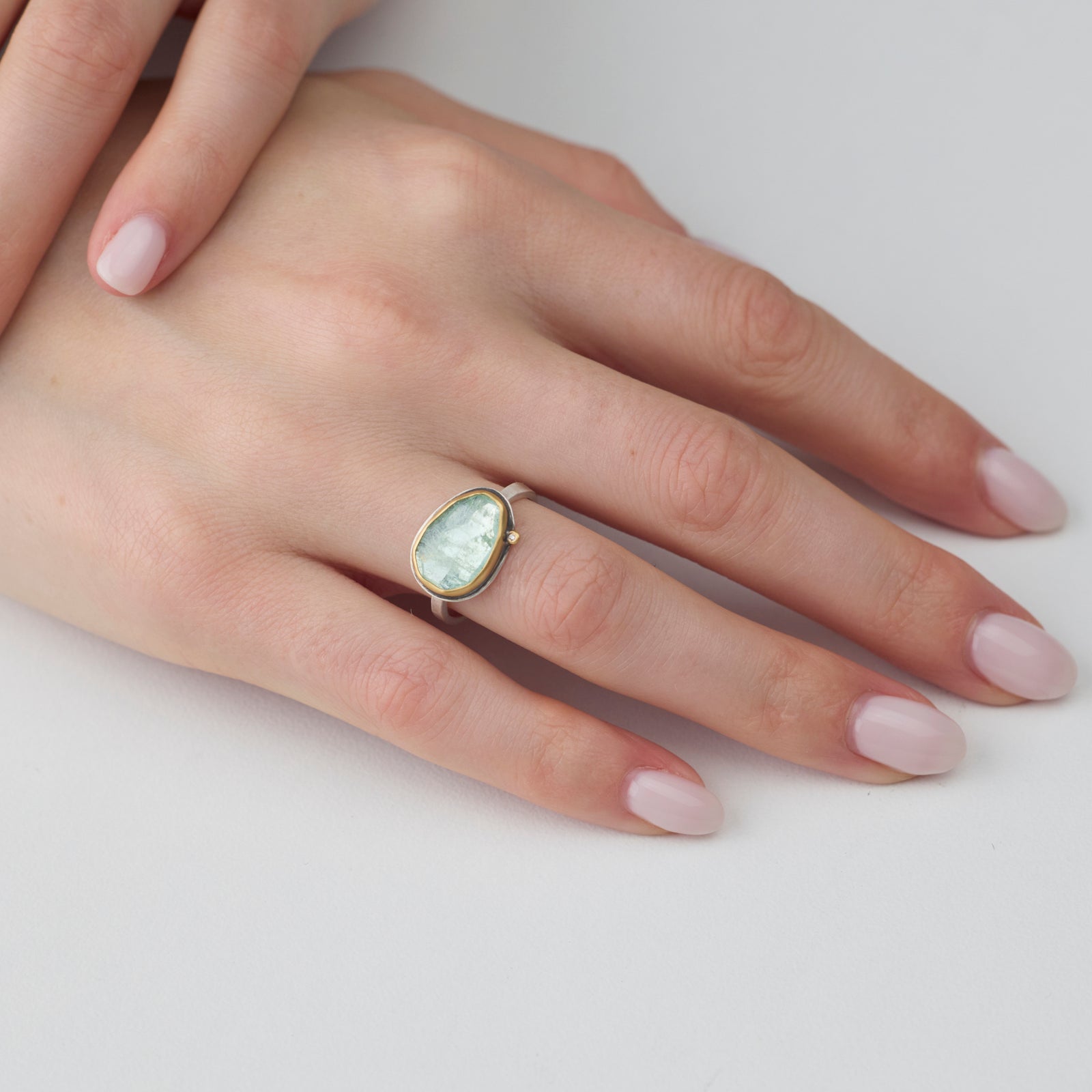 Luminous Beryl Ring