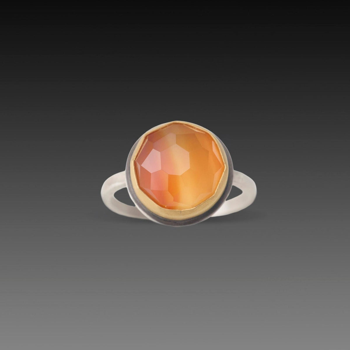 Round Carnelian Ring