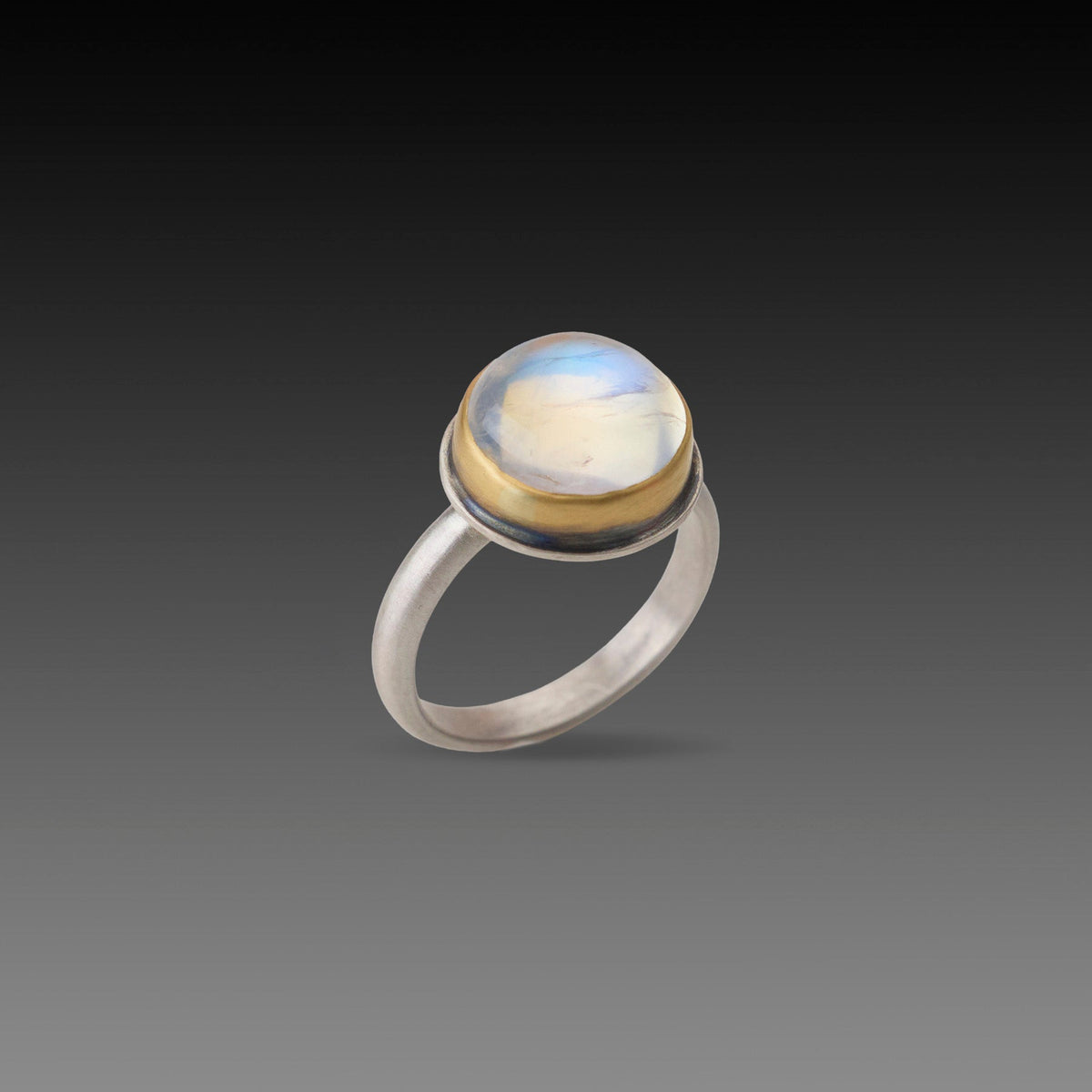 Moonstone Orb Ring
