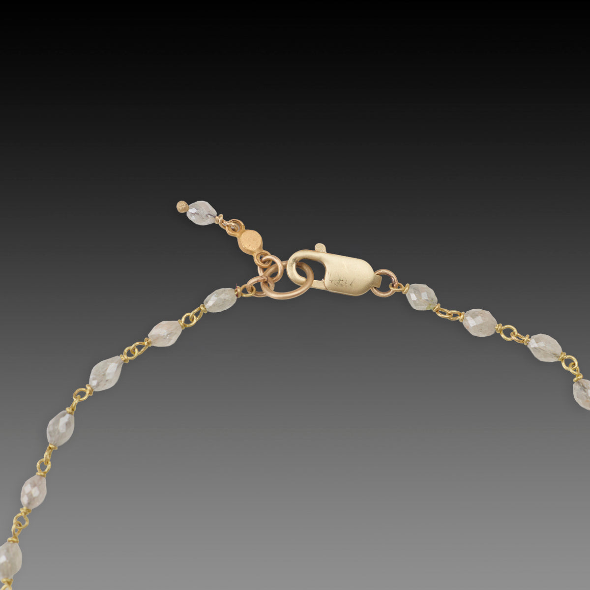 Twinkling Gray Diamond Bracelet