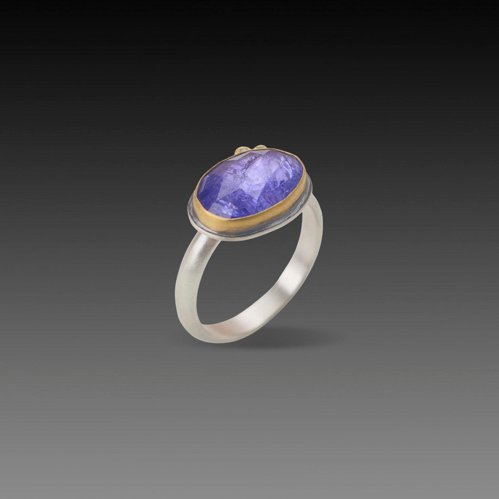 Tanzanite Ring with Diamonds