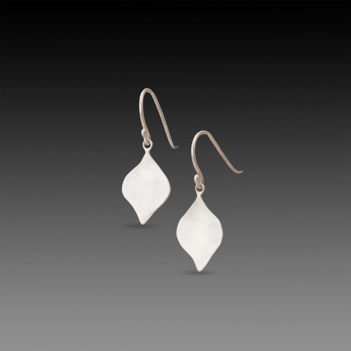 Silver Leaf Earrings