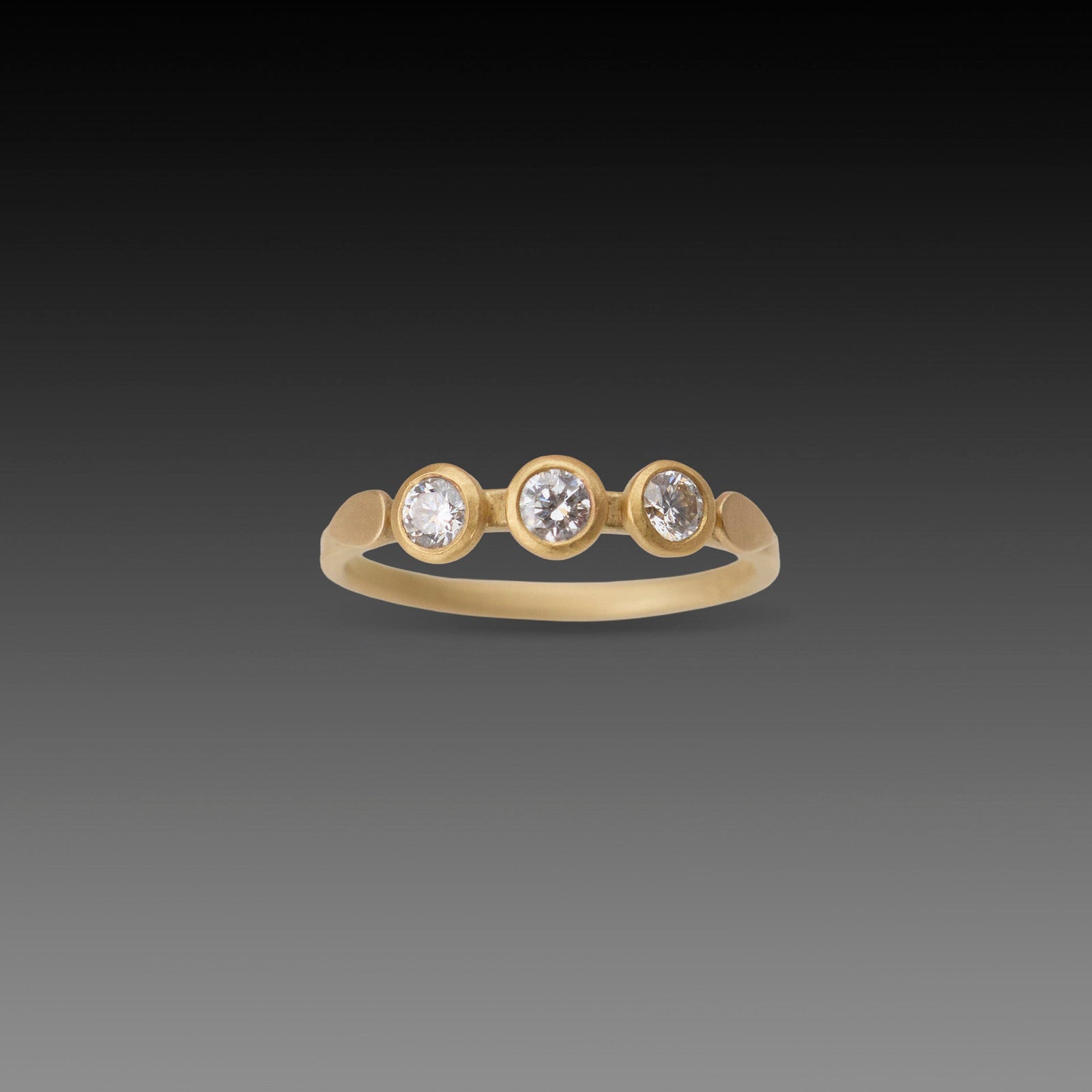 Diamond Leaf Ring