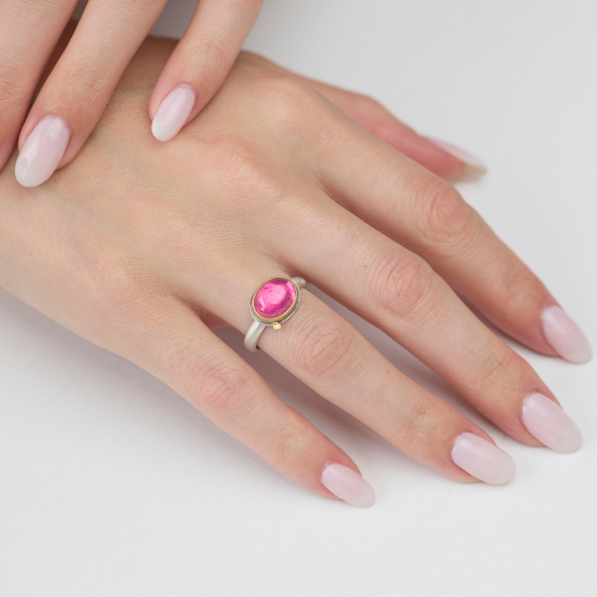 Pink Tourmaline Ring