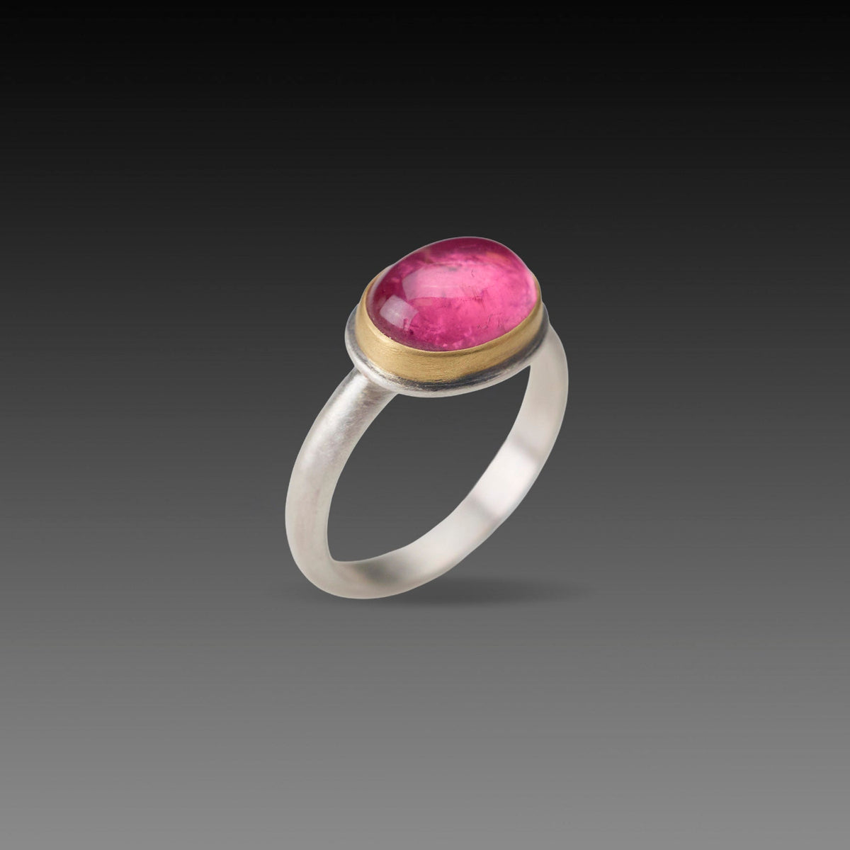 Pink Tourmaline Ring
