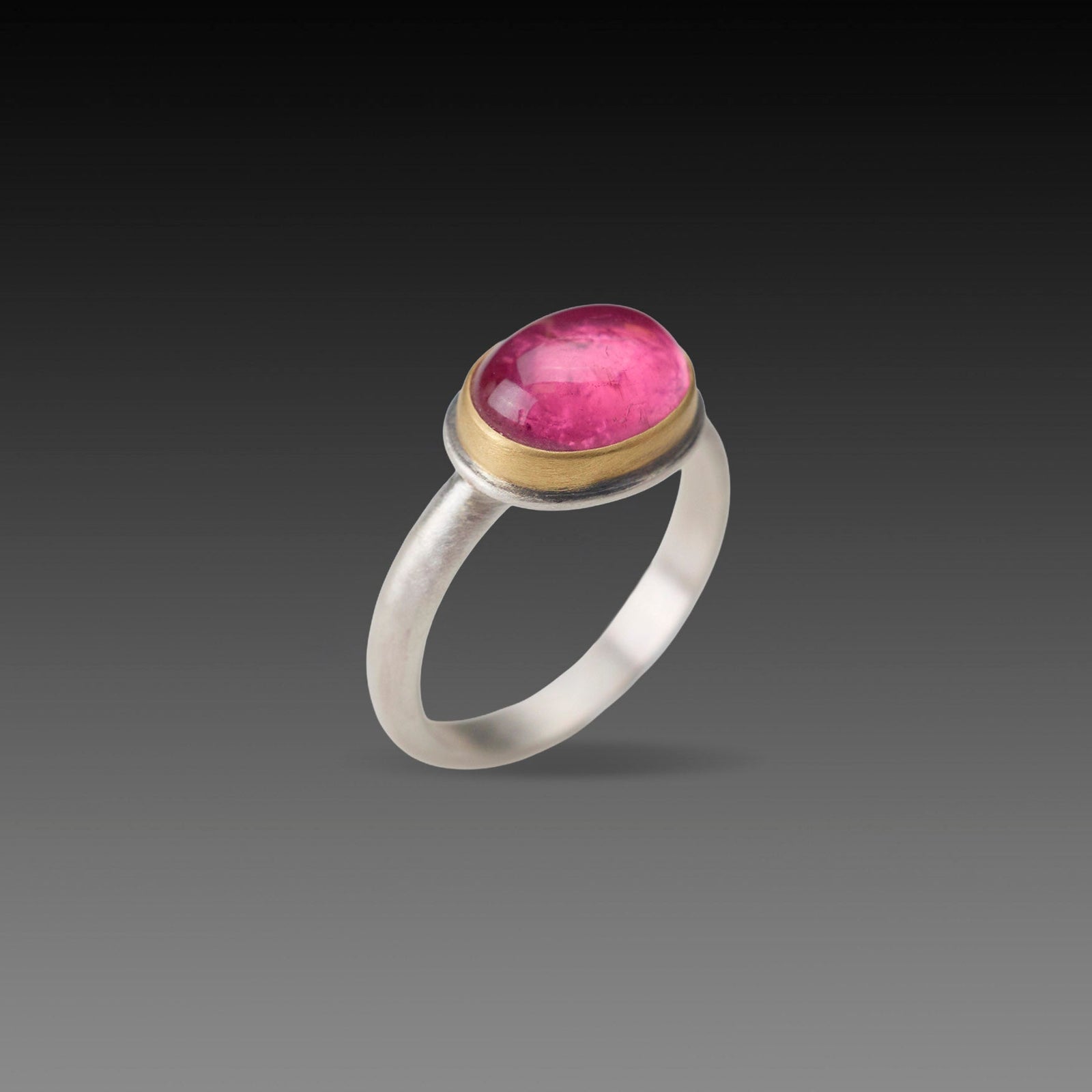 Pink Tourmaline Ring