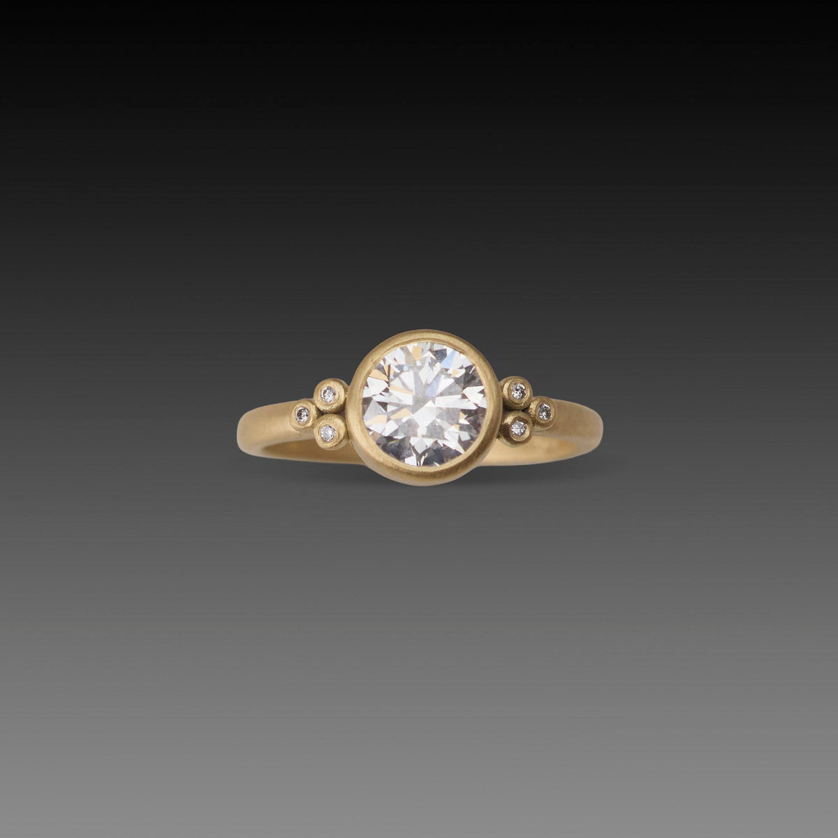 Brilliant Diamond Flourish Ring