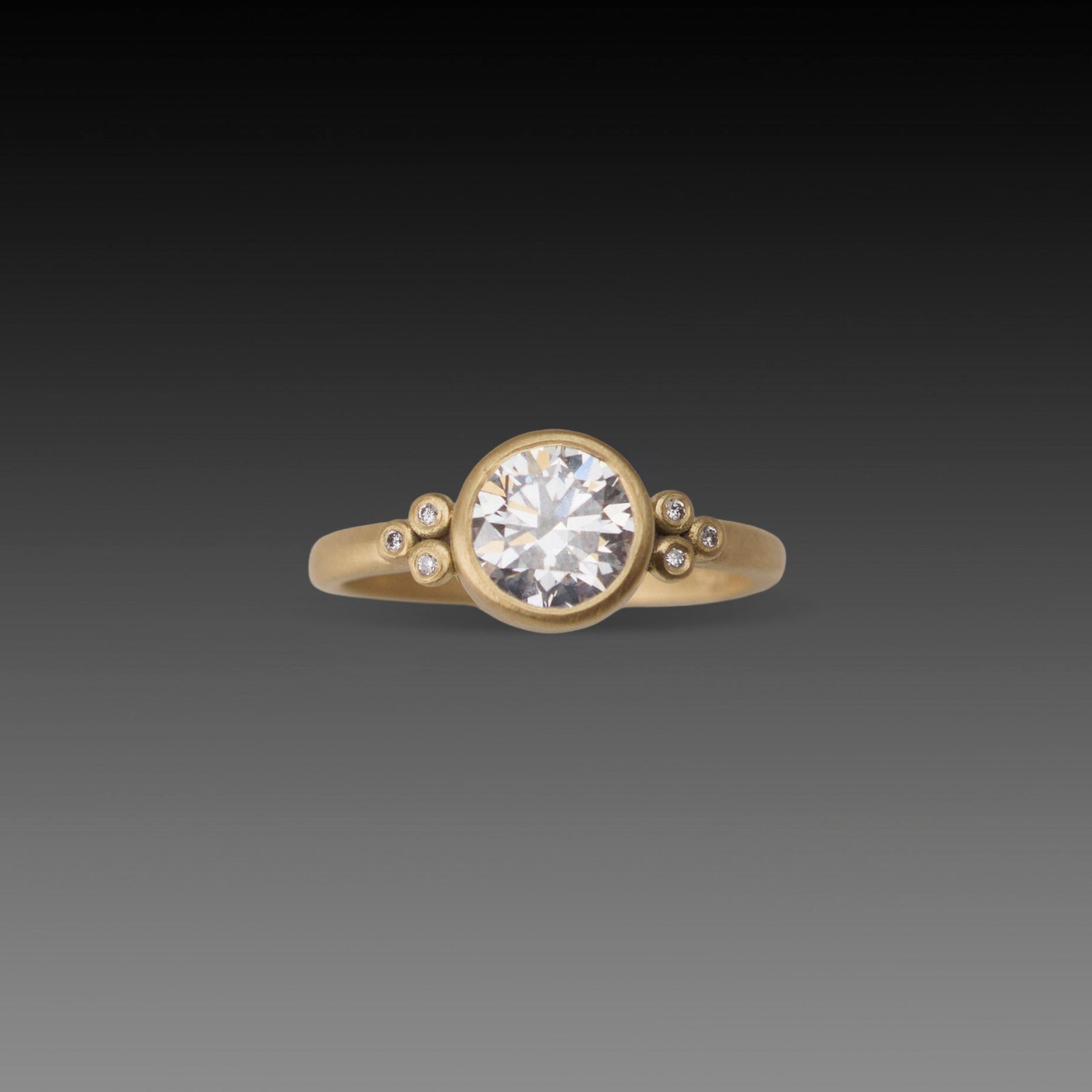 Brilliant Diamond Flourish Ring