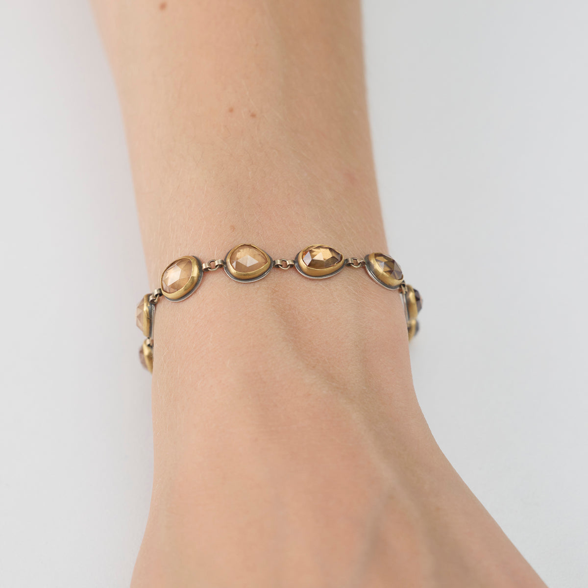 Warm Ombre Zircon Braclet