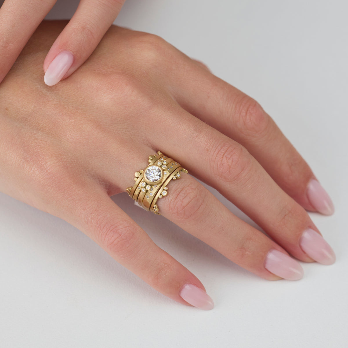 Diamond Flourish Ring