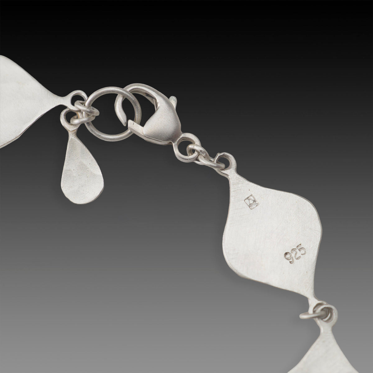 Silver Waves Link Bracelet