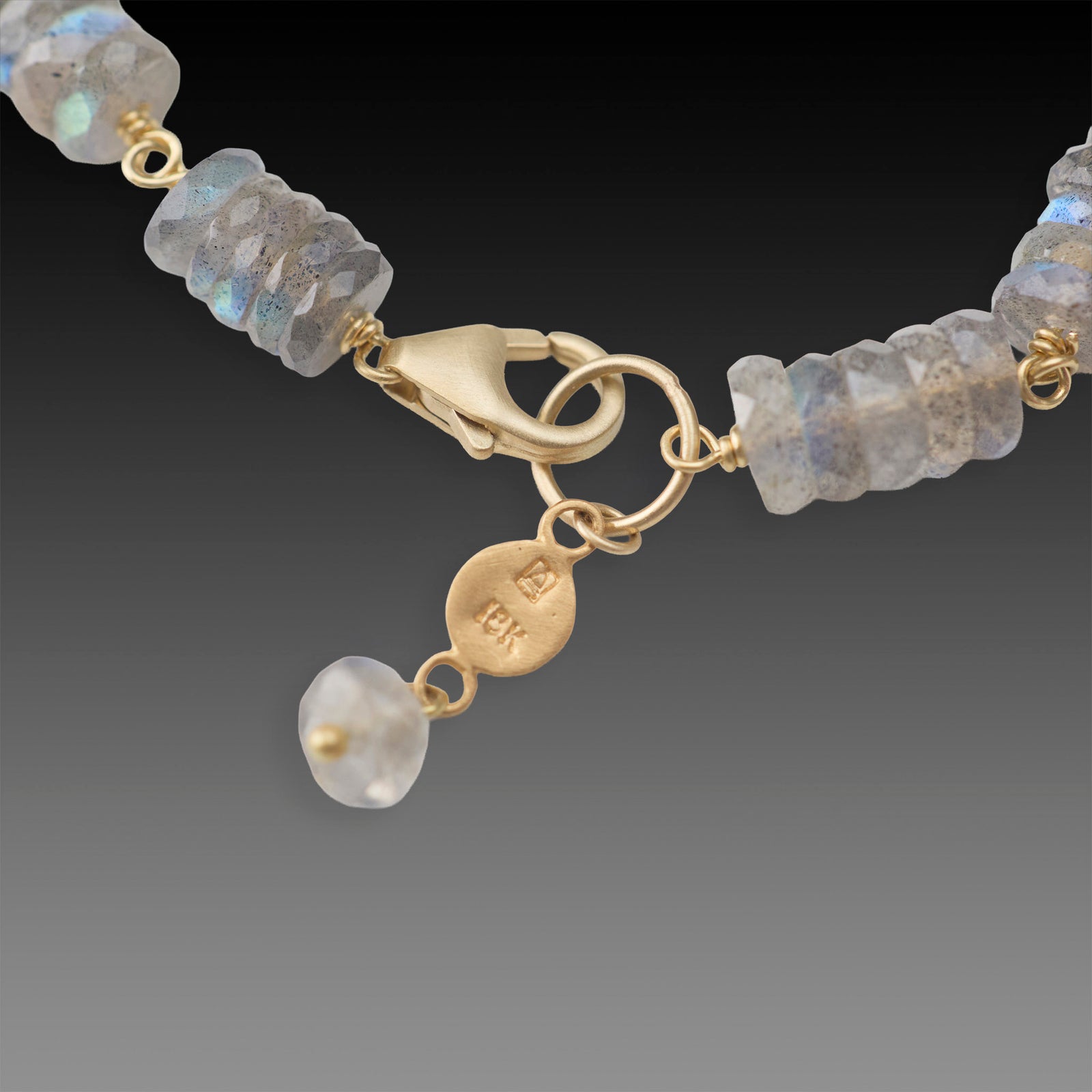 Dreamy Labradorite & Gold Bracelet