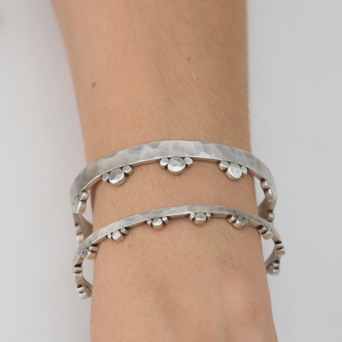 Silver Trios Cuff Bracelet