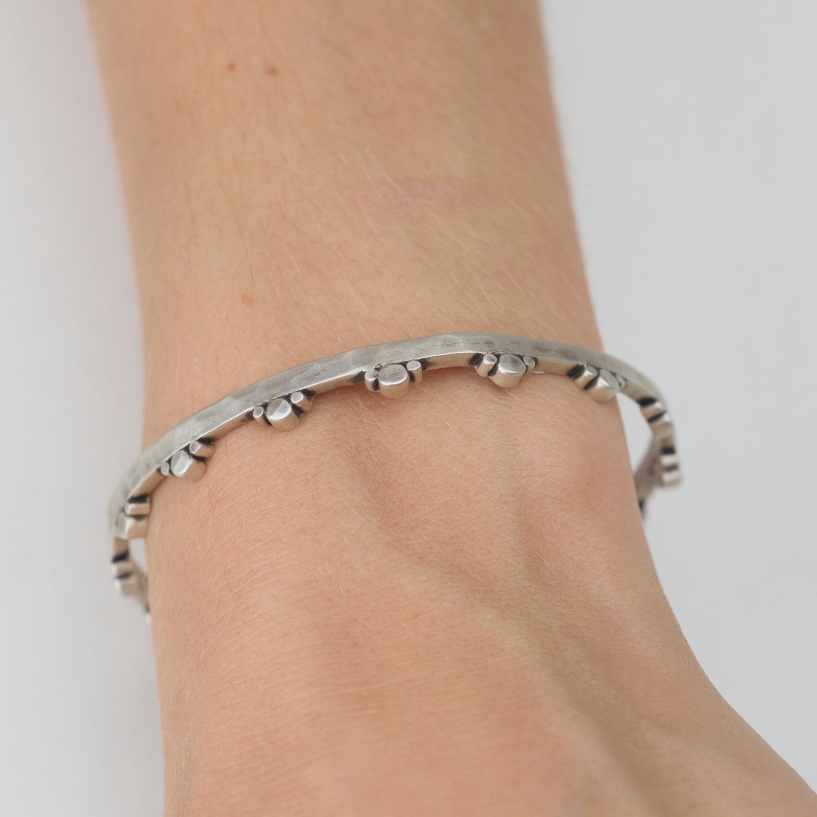 Silver Trios Cuff Bracelet