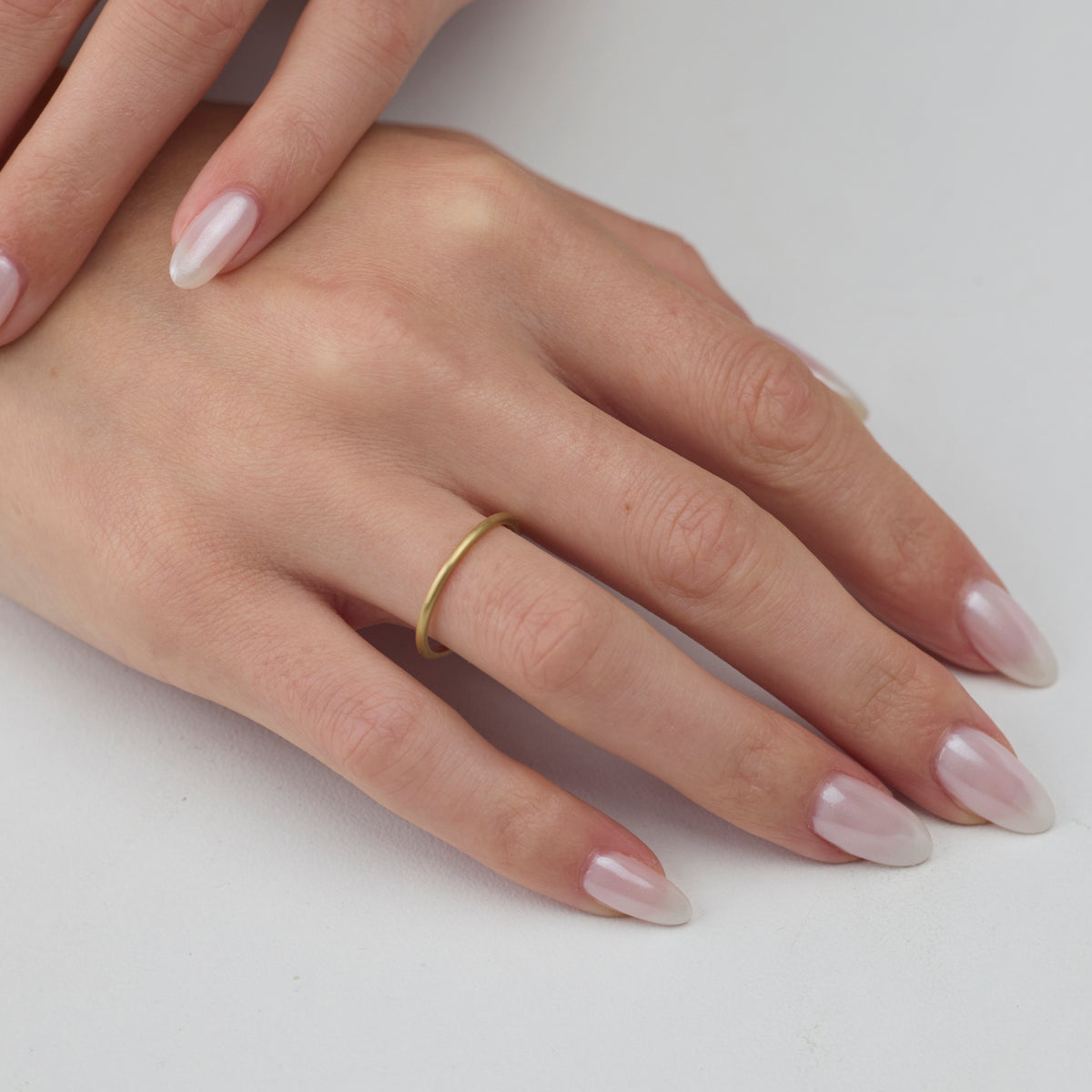 1mm Smooth Gold Band
