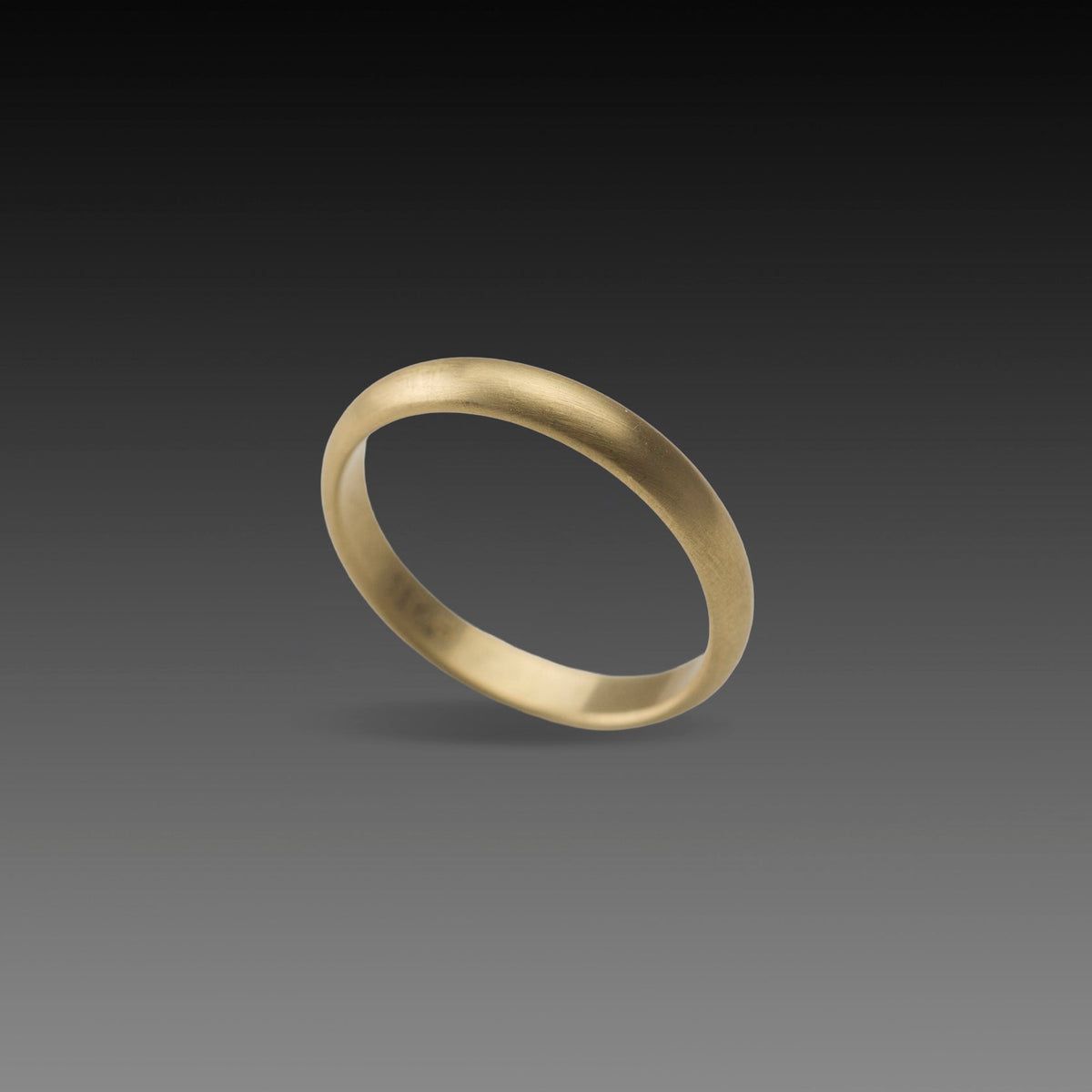 3mm Smooth Gold Band