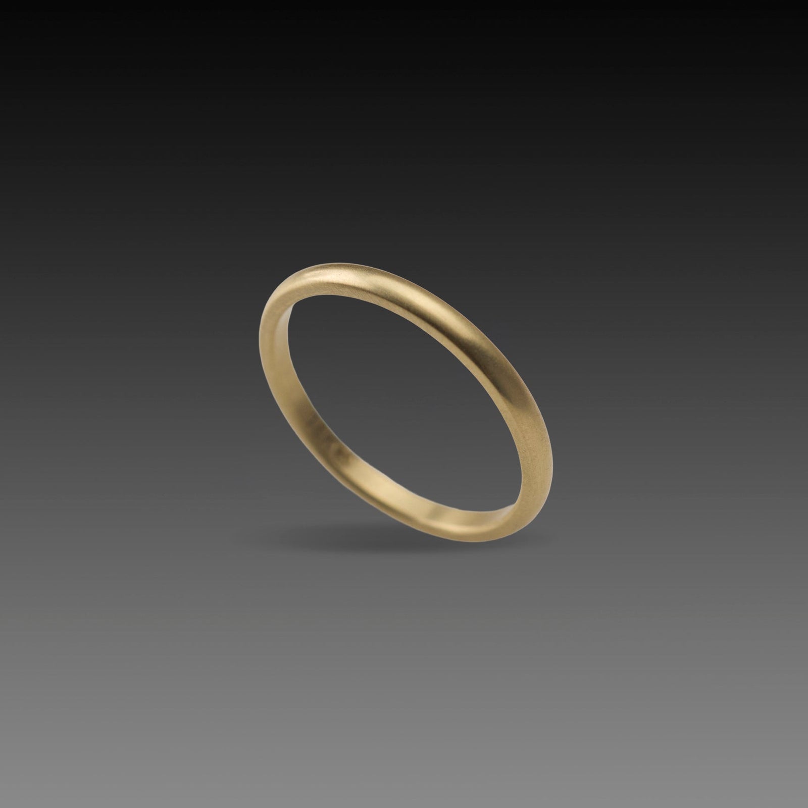 2mm Smooth Gold Band