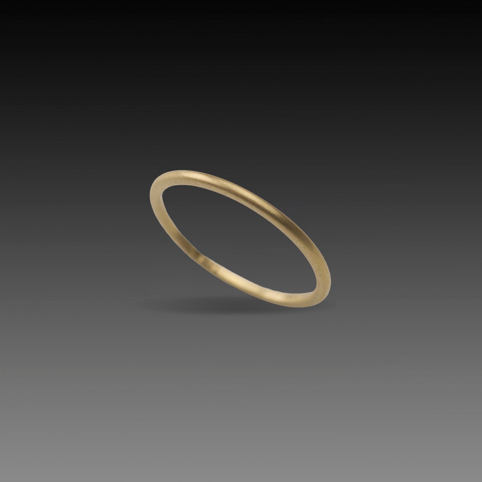 1mm Smooth Gold Band
