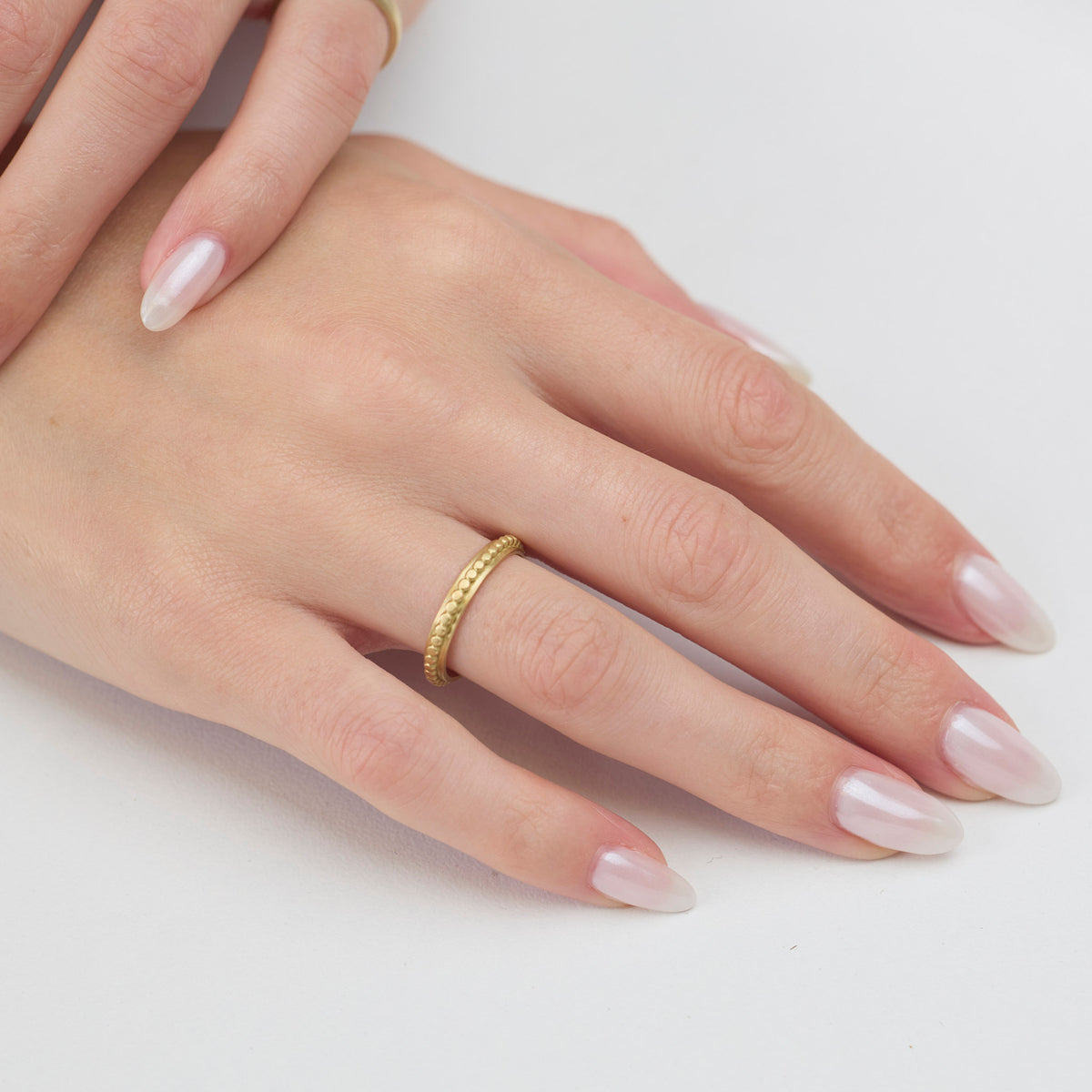 Gold Raised Dot Band