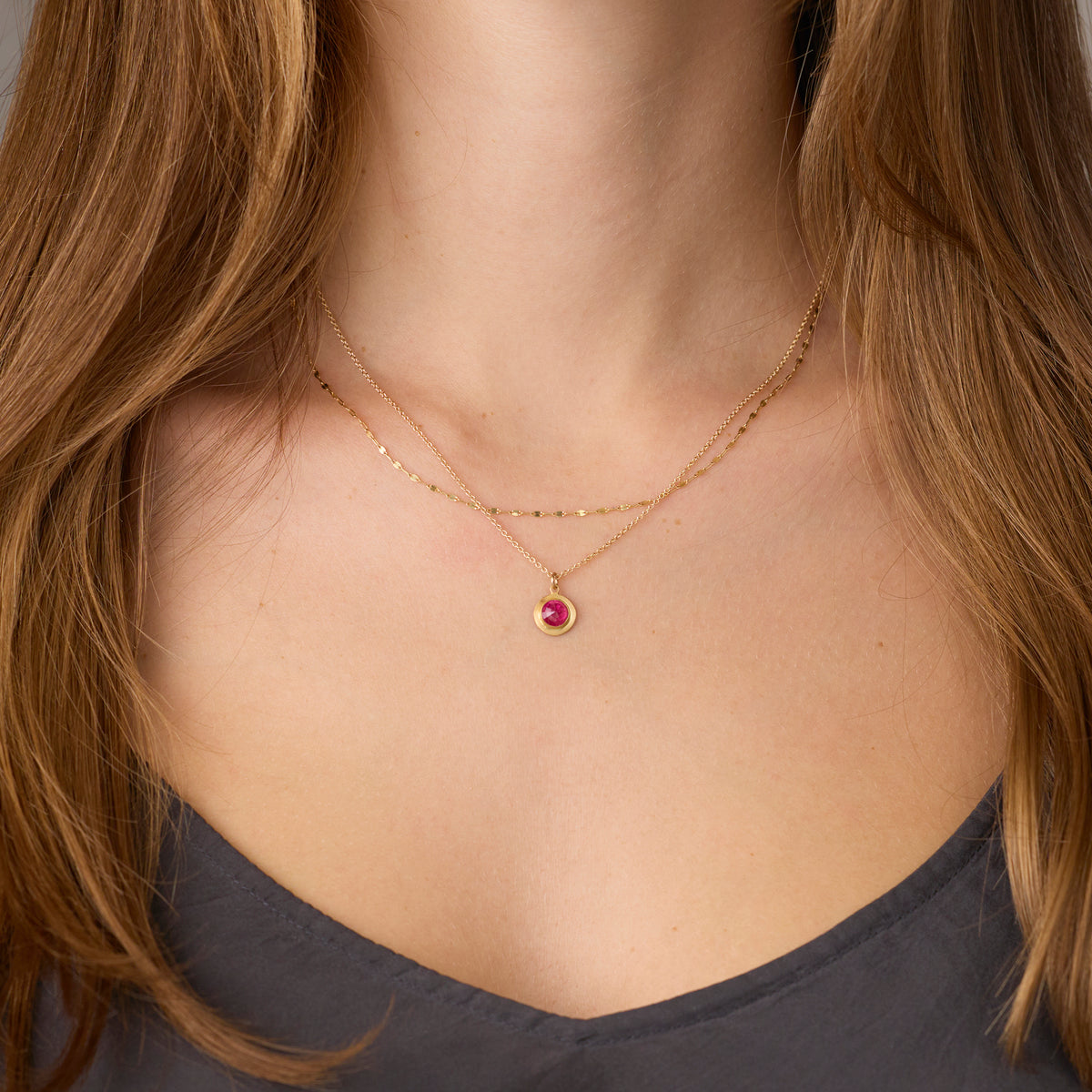 Ruby Radiance Necklace
