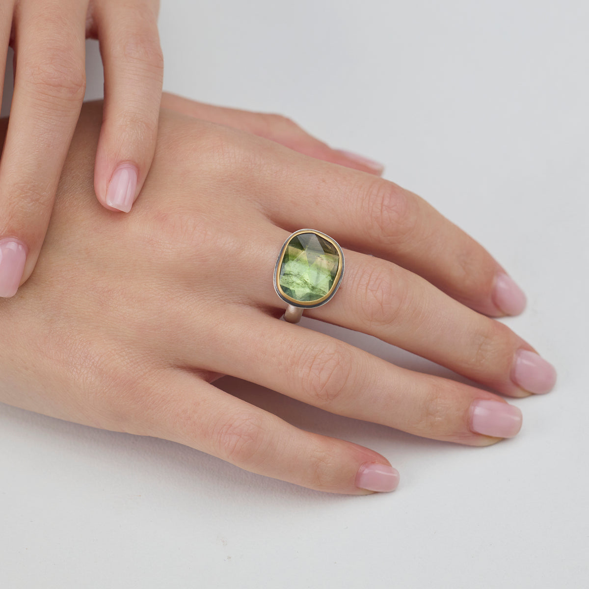 Verdant Tourmaline Ring