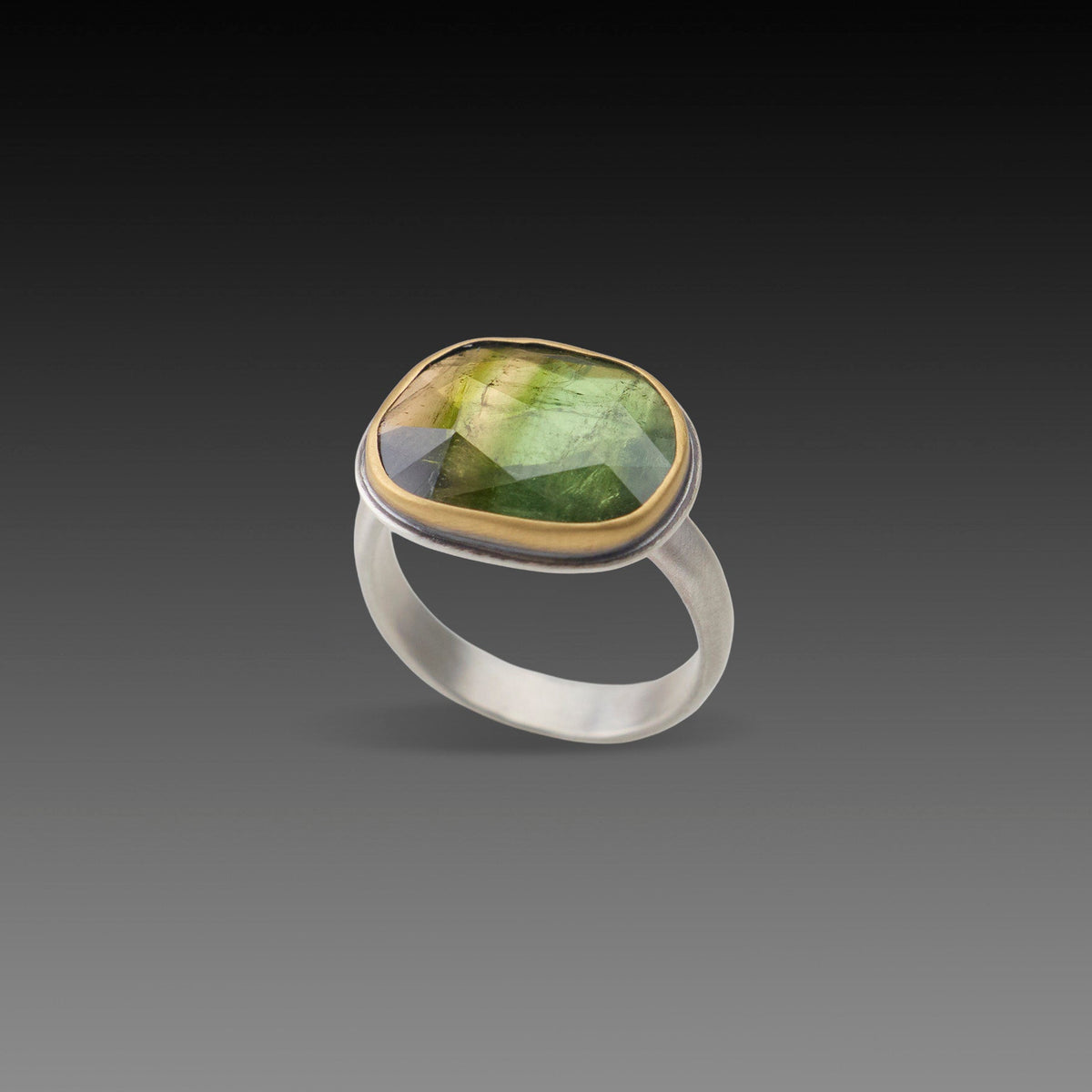 Verdant Tourmaline Ring