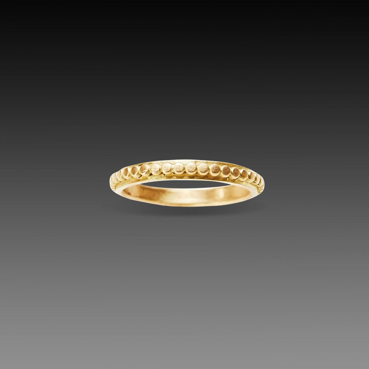 Gold Raised Dot Band