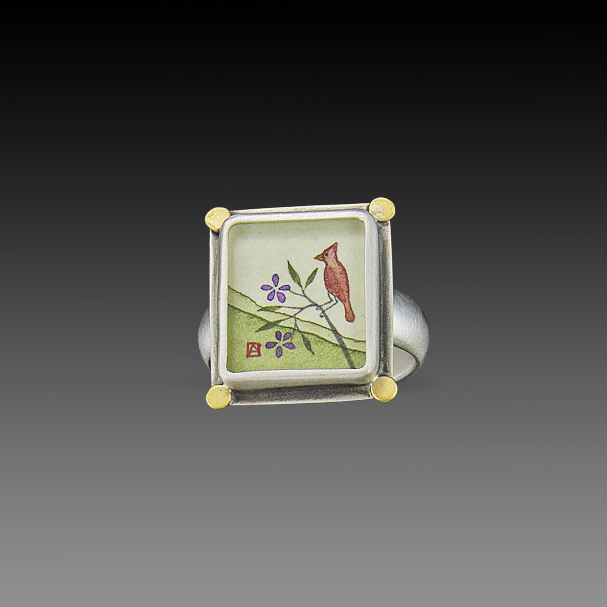 Small Rectangle Cardinal Ring