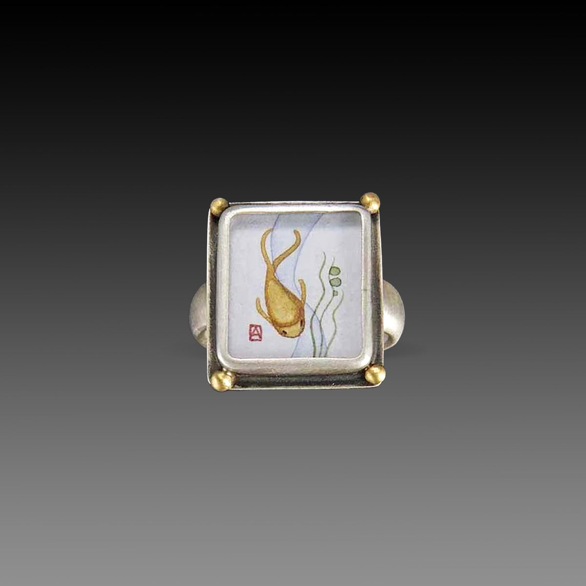 Small Rectangle Koi Ring