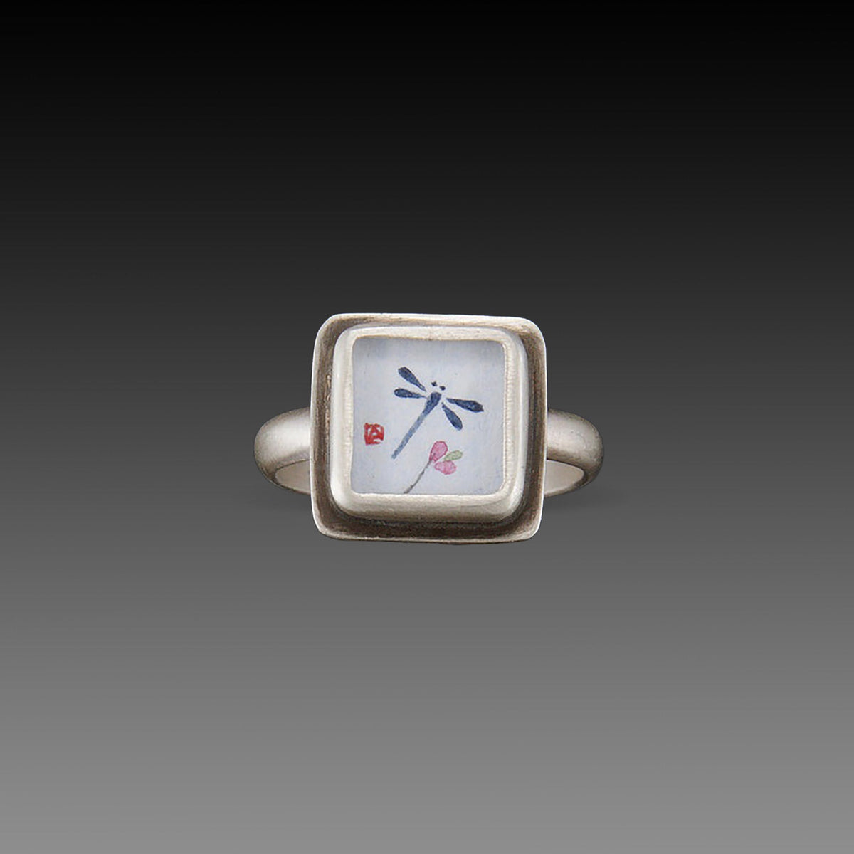 Square Dragonfly Ring