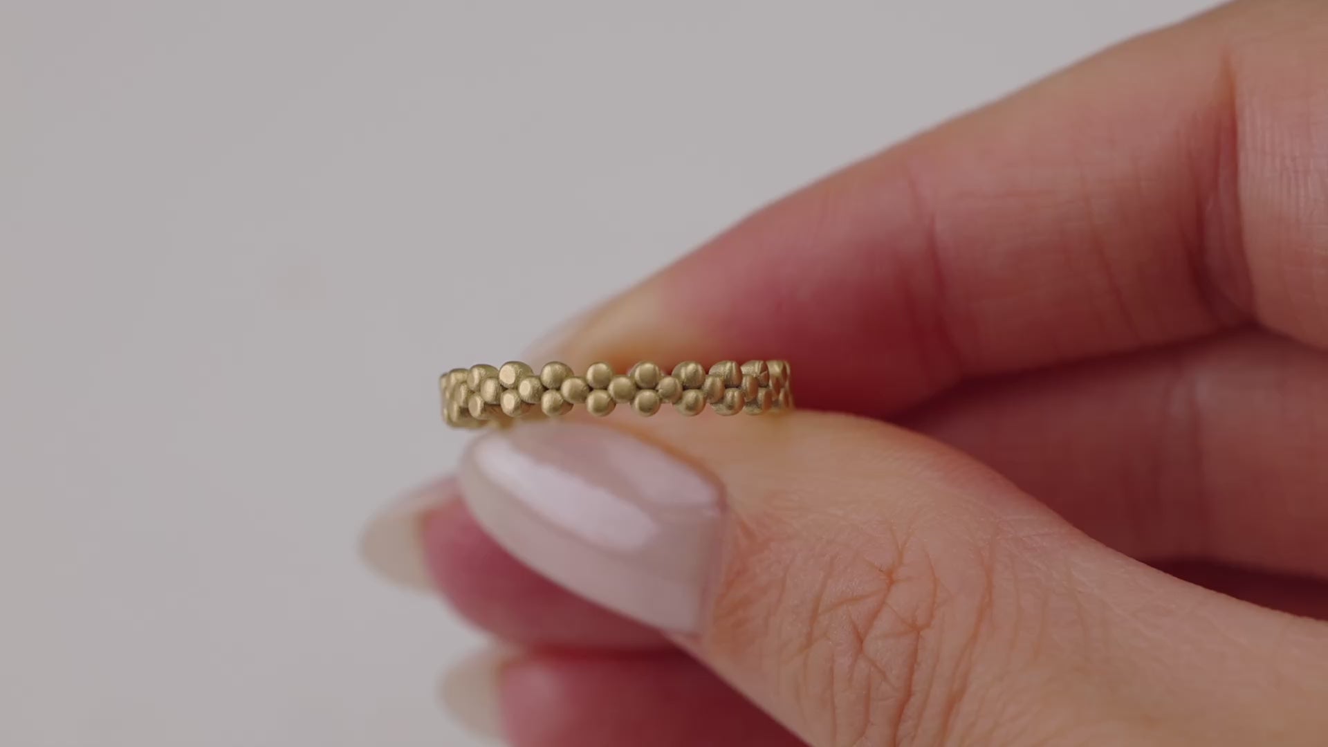 Gold Filigree Band