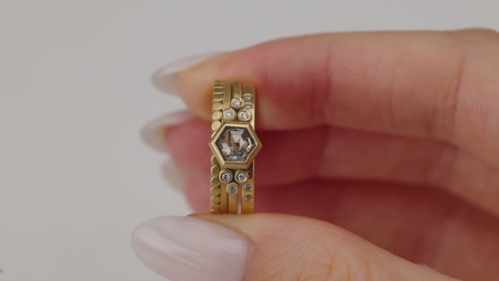 Geometric Diamond Stack