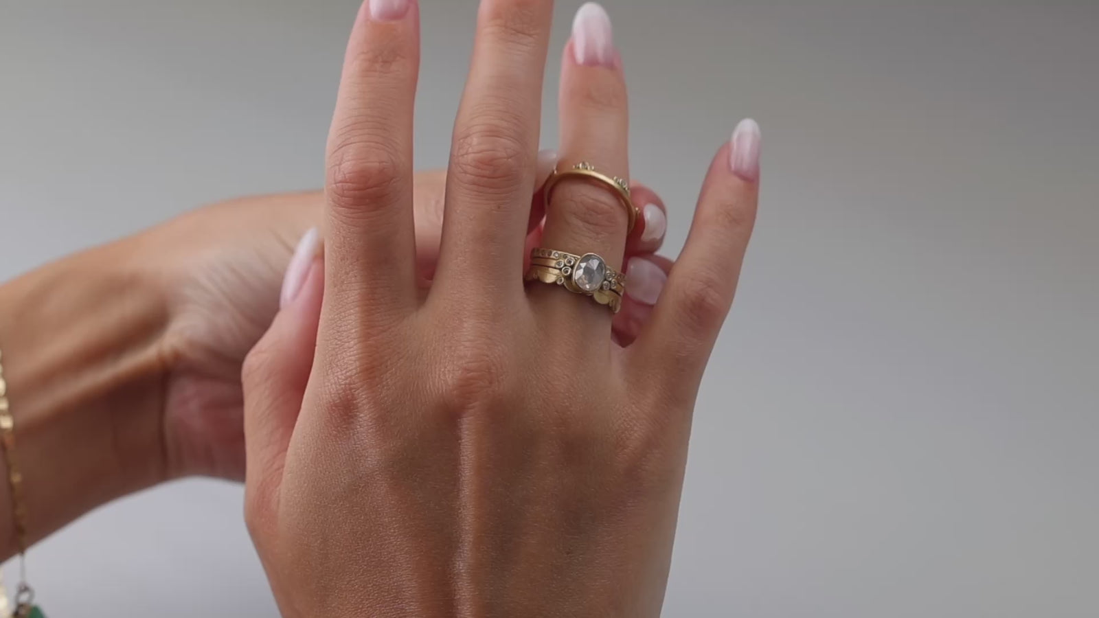 Small Diamond Side Trios Band