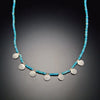 Turquoise Bead Chain with Small Disks