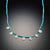 Turquoise Bead Chain with Small Disks